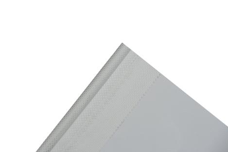 PVC-Kederplane mit 13mm Keder, weiß, 3,07 x 15,00m