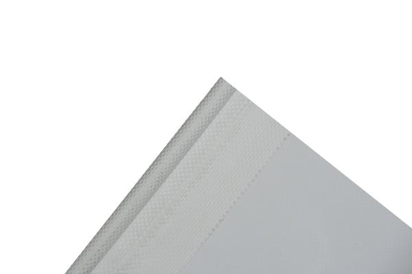 PVC-Kederplane mit 13mm Keder, weiß, 2,57 x 15,00m