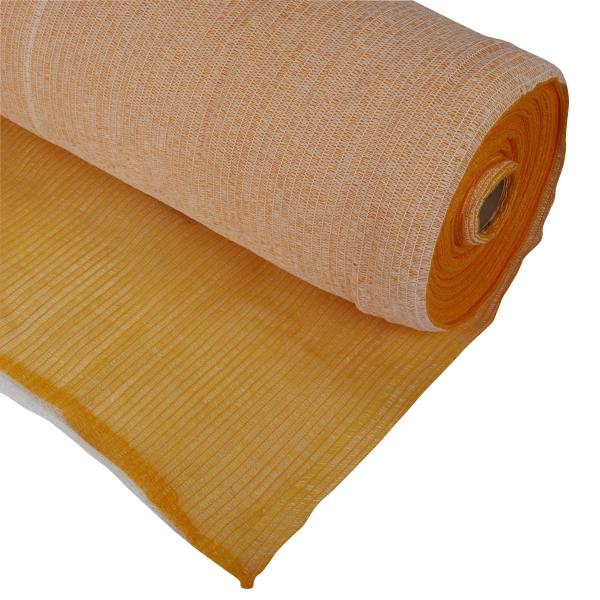 3,07 x 100 m, Gerüstschutznetz Typ-Secura, Farbe: herbstgelb / weiß