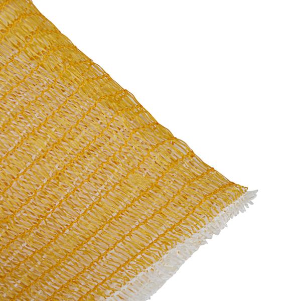 3,07 x 100 m, Gerüstschutznetz Typ-Secura, Farbe: herbstgelb / weiß